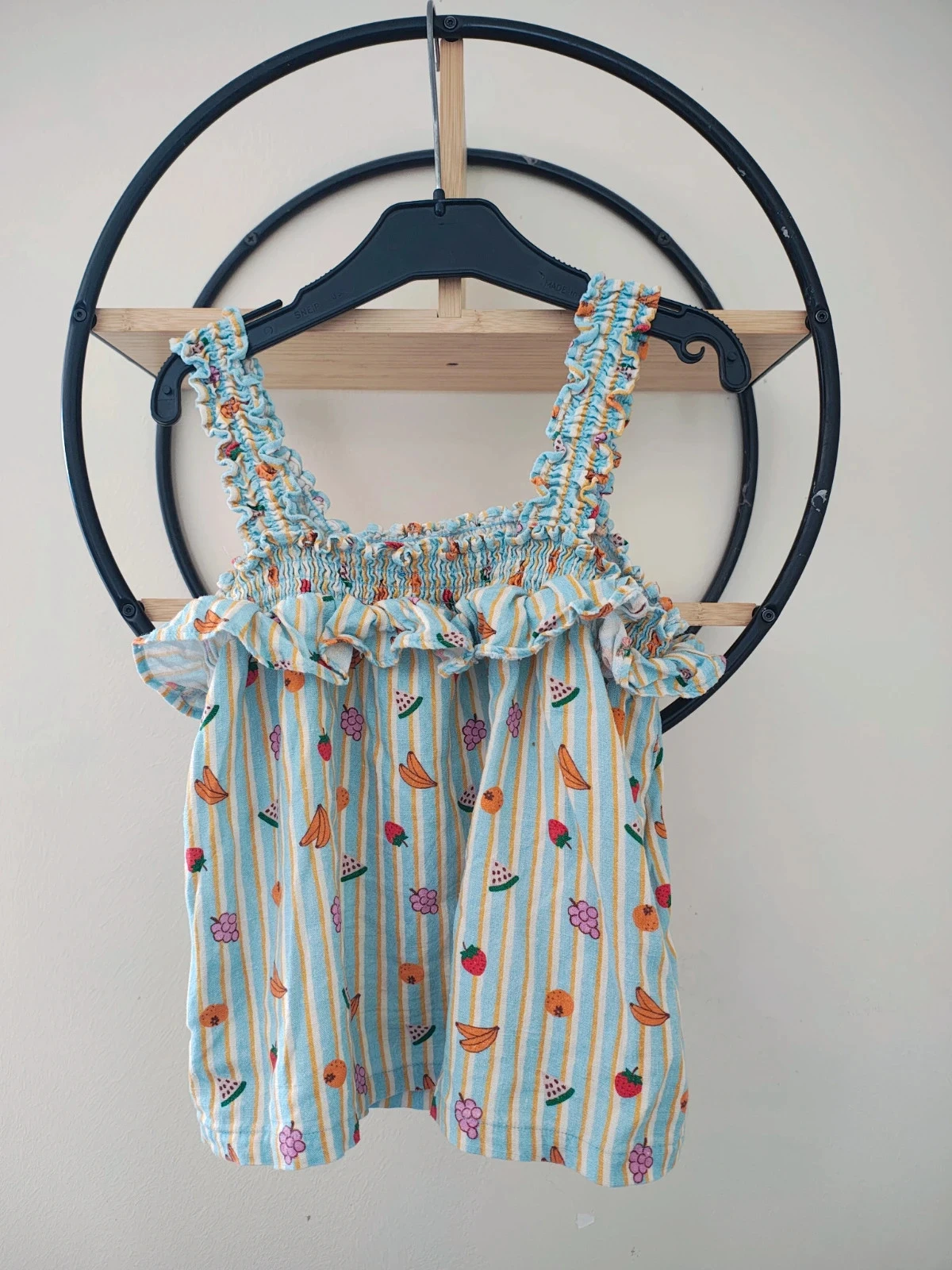 8 9 ans blouse Teeshirt été Étiquette coupée
